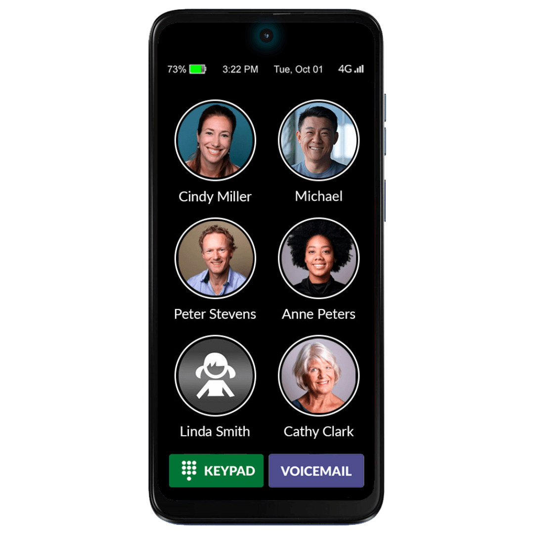 Memory Cell Phone for Seniors with Memory Loss (Verizon, AT&amp;T, T 