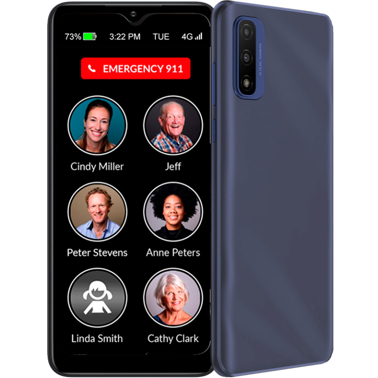 Memory Cell Phone for Seniors with Memory Loss (Verizon, AT&T, TMobile