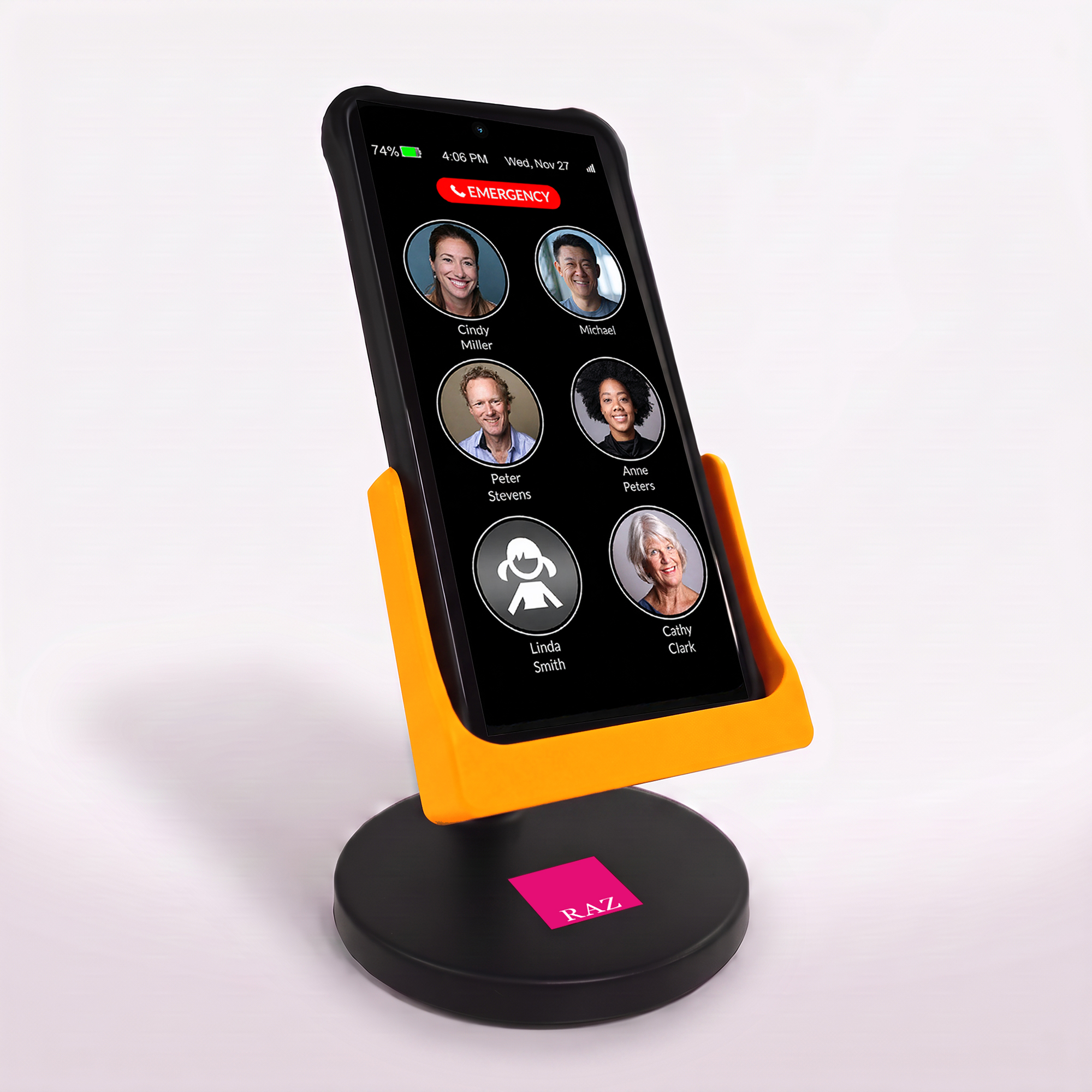 Wireless Charging Set - Stand with Cradle - Memory Cell Phone - RAZ original