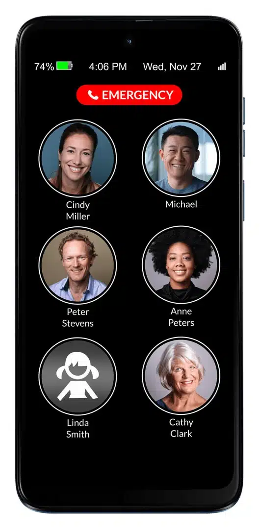 RAZ Memory Cell Phone for Seniors - Emergency